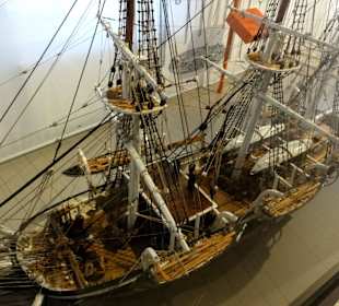 Modell eines Walfängers