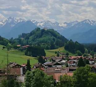 Entlang eines Wanderweges