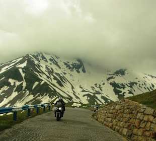 Edelweißspitze Abfahrt Biker