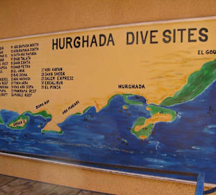 Tauchplätze rund um Hurghada