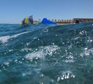 Vorsichtige Schnorchler