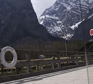 Bootsanlieger auf der Halbinsel St. Bartholomä
