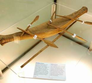 Model of a boat