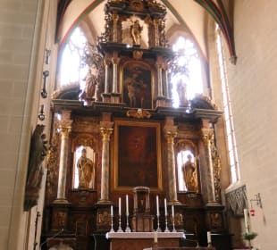 In der Severikirche in Erfurt