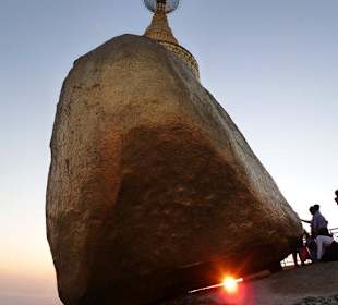Goldener Felsen