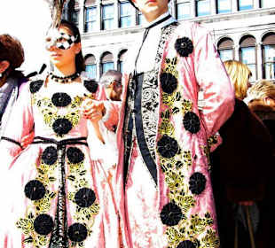 Kostüme-Masken-Show Venedig 2011