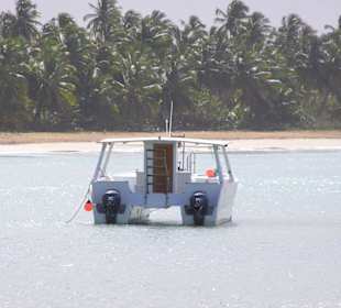 Blick Richtung Strand von Miches