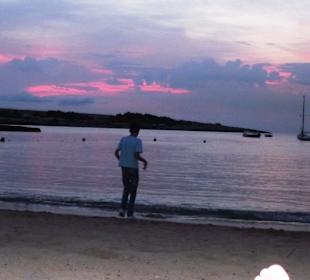 Après un beau coucher de soleil