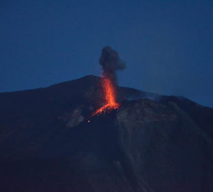 Vulkanausbruch Stromboli