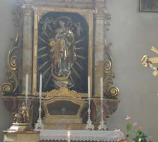 In der Kirche Marä Himmelfahrt in Bodenmais