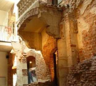 Part of a shopping gallery