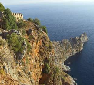 Ausblick Alanya Burg