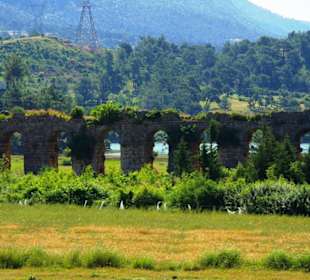 Anfahrt zum Staudamm von Side nach Manavgat