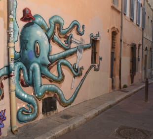 Künstler-Viertel Le Panier