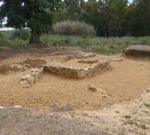 Römische Ausgrabung im Park Natural Ria Formosa