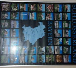 Schlossübersicht Bayern