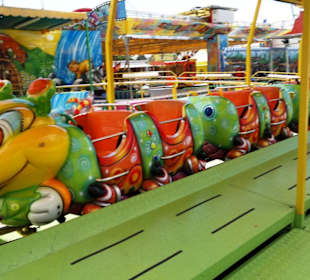 Der Luna-Park bei Tag und Nacht