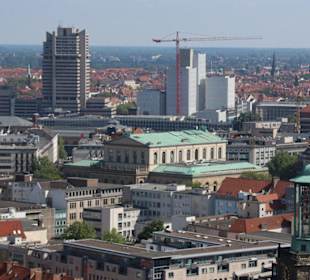 Blick über Hannover Mitte