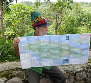 Stephen auf der Tour von Ocho Rios aus