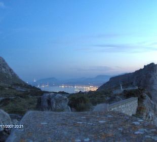 Blick auf Puerto de Pollens