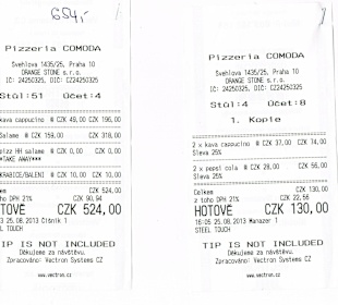 Recht günstig Essen und Trinken