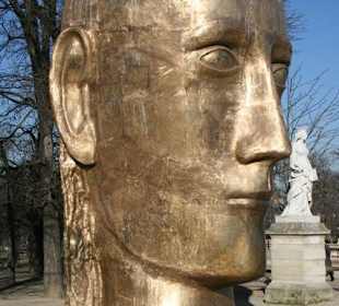 "Le Prophète" Skulpture von Louis Derbré