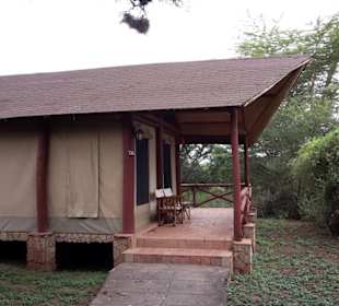 Lodge im Tsavo East Nationalpark