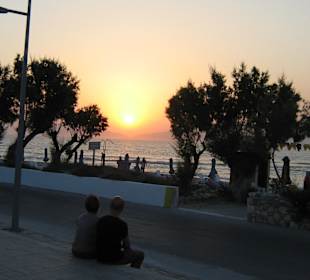 Sonnenuntergang am Strand