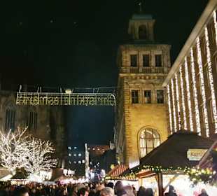 Der Markt höhe Rathaus