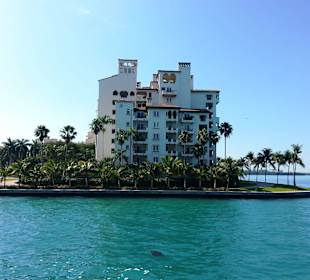 Blick auf Fisher Island
