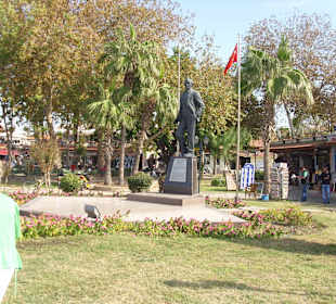 Teil des Basar in Side