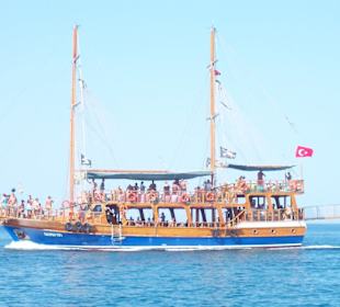 Schiff wo mit wir gefahren sind