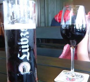 Uwe's Fischerhütte, auch die Getränke sind o.K.