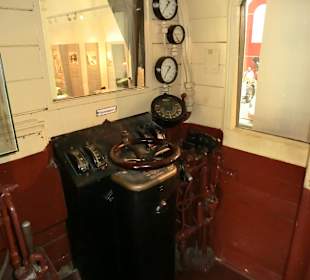 Führerstand einer E-Lok