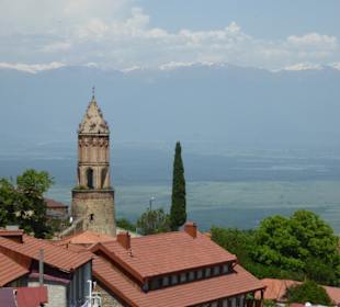 Altstadt Sighnaghi - Fernblick