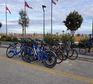 Fahrradverleih möglich vor Ort