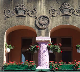 Ulica Kościuszki - secesyjny balkon