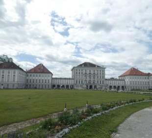Beim Schloss Nymphenburg in München