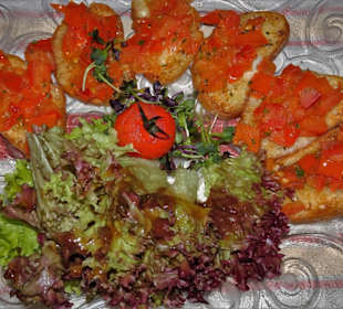 Bruschetta im Gasthof-Hotel zum Löwen