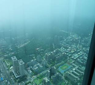 Panorama miasta z góry