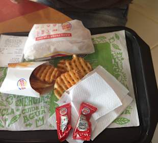 Burger King musste auch mal sein!!