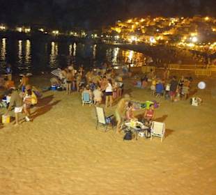 Fronleichnam am Strand