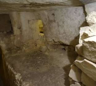 In den Katakomben unterwegs