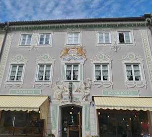 In der Altstadt von Partenkirchen