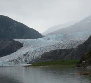 Blick auf den Mendenhall Gletscher