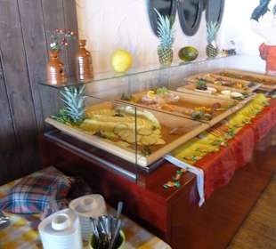 Teil des Buffets