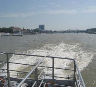 Fahrt auf der Donau