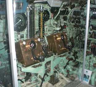 Im Inneren des U-Bootes