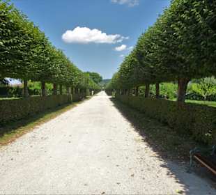 Unterwegs im Rokoko-Hofgarten