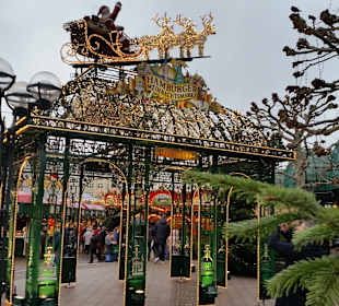 Historischer Weihnachtsmarkt Rathausmarkt Hamburg